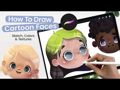 In this week's digital art tutorial we are drawing this cute