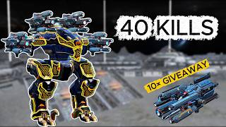 Ultimate Raven Gets 40 Kills in 2 Matches! This Build Is CRAZY | War Robots