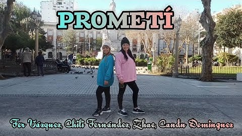 Prometí - Fer Vázquez, Chili Fernández, Zhae, Candu Dominguez | Eri Benitez - Zumba coreo 💃