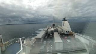 Riding the Ferry to Newfoundland.
