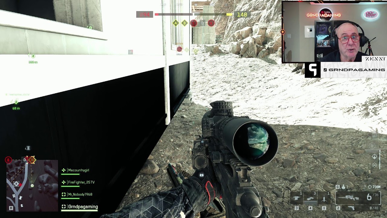 Gramps Storms the Battlefield… With a Cane and a Plan 