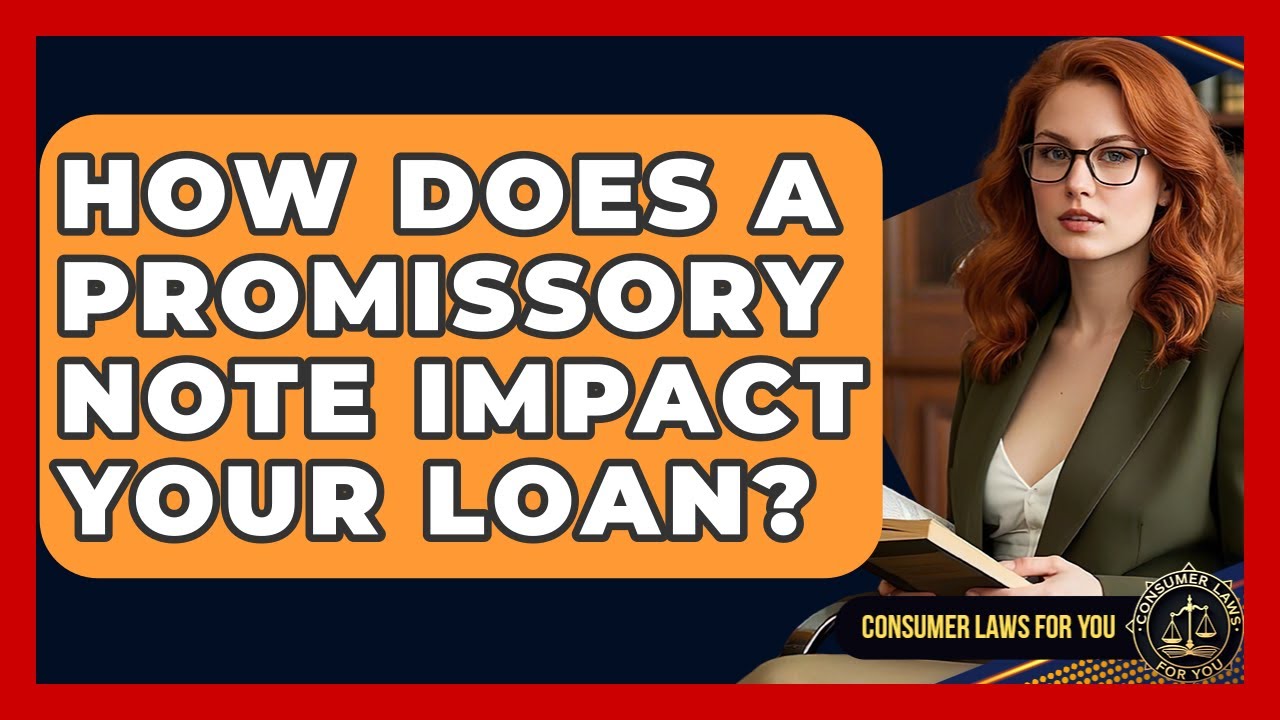 How Does A Promissory Note Impact Your Loan? - Consumer Laws For You