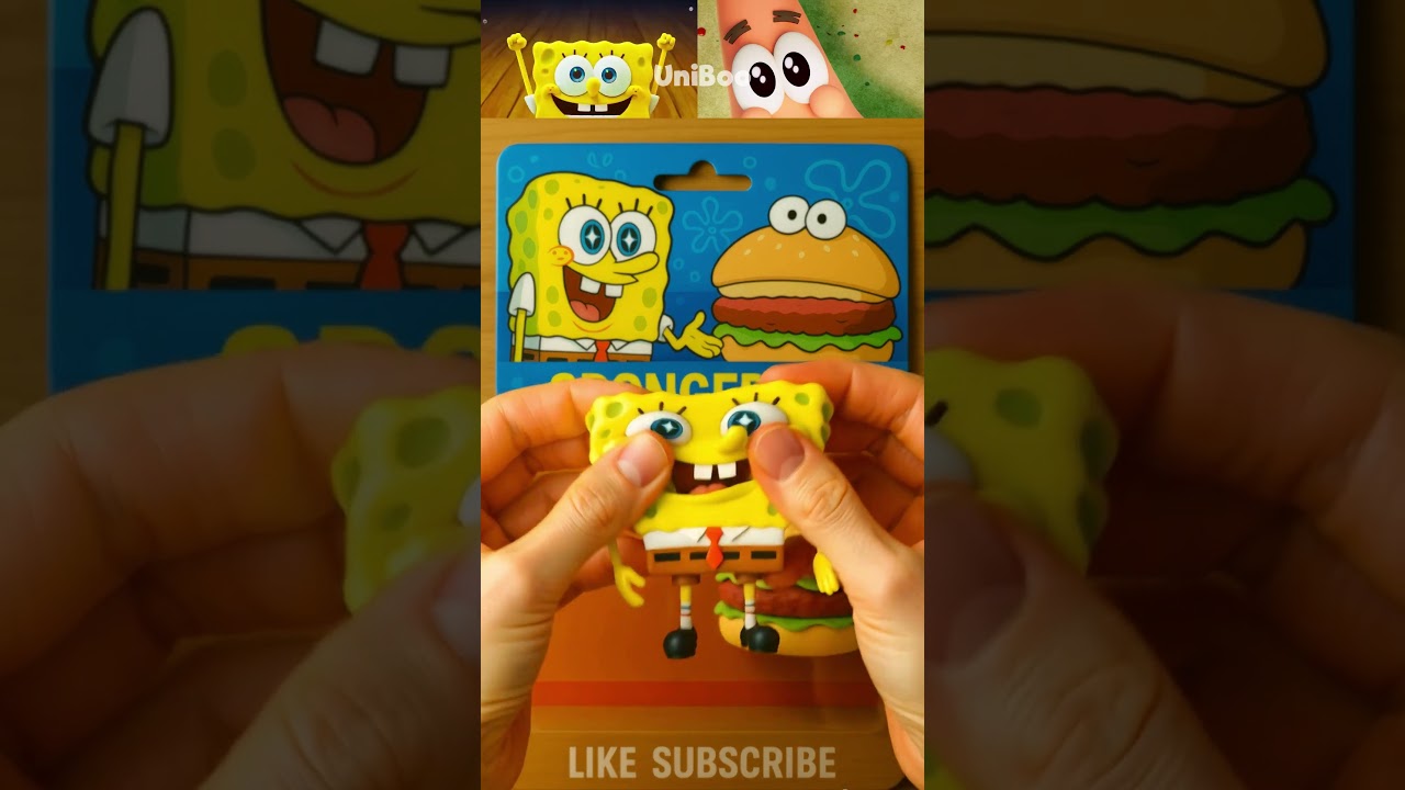 Unboxing SpongeBob x Giant Krabsburger with UniBoo ✨  