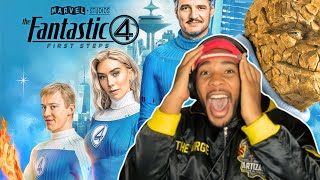THE FANTASTIC FOUR: FIRST STEPS REACTION! *FIRST TIME WATCHING*