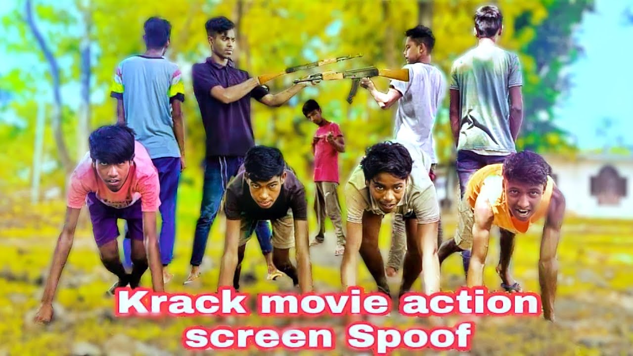 Krack movie action screen Spoof