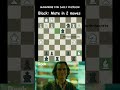 Queen sac, Rook mate!!! #chesspuzzle #checkmate
