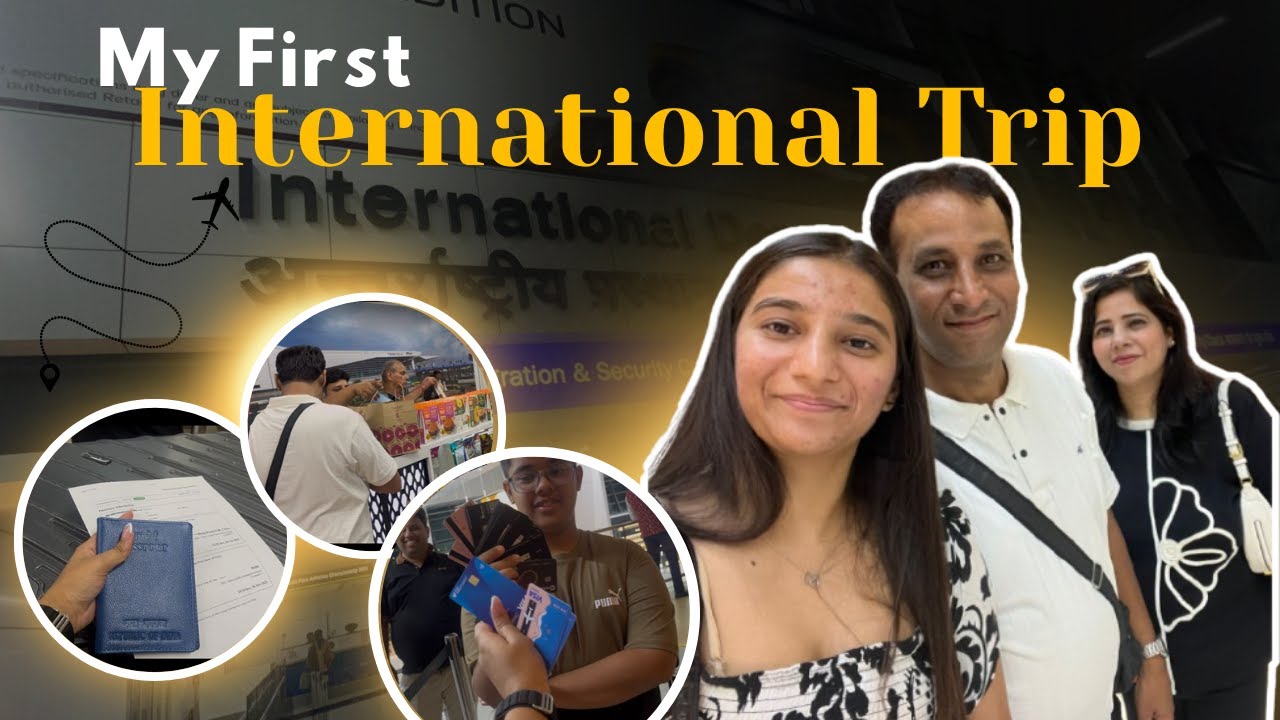 My First International Trip 🌍 | Travel Vlog | Dream Come True ✈️
