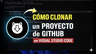 como CLONAR un PROYECTO de GITHUB en VISUAL STUDIO CODE 🚀