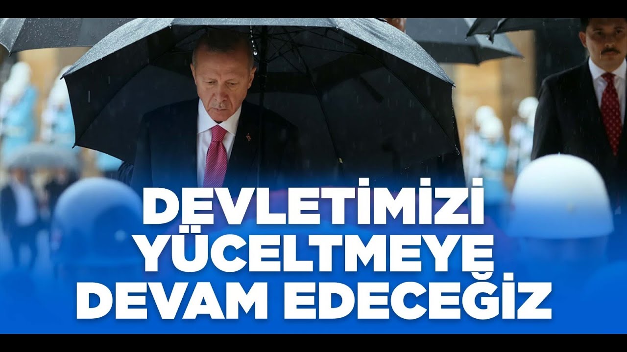 Cumhurbaşkanımız Anıtkabir'i Ziyareti Ediyor