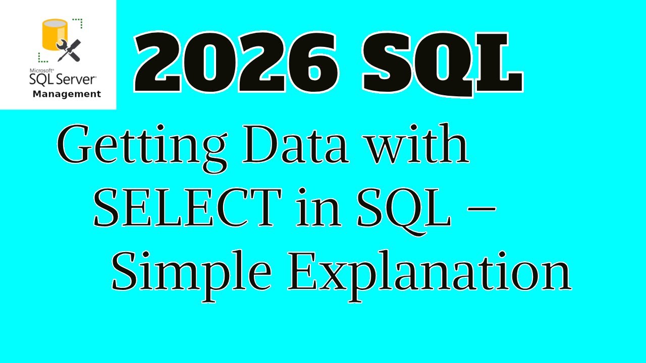 Getting Data with SELECT in SQL – Simple Explanation (2026)