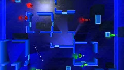 Frozen Synapse: SneakyCanuck (green) vs IronTusk89 (red) - Extermination