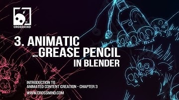 Chapter 3 -ANIMATIC in Grease Pencil Blender/ ANIMATED CONTENT CREATION SERIES