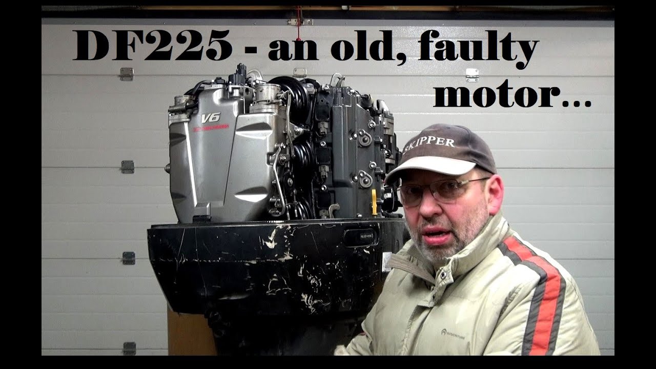 НЕИСПРАВНЫЙ SUZUKI DF225 - РАЗБОРКИ ДИЛЕТАНТА, ЧАСТЬ 1-Я.