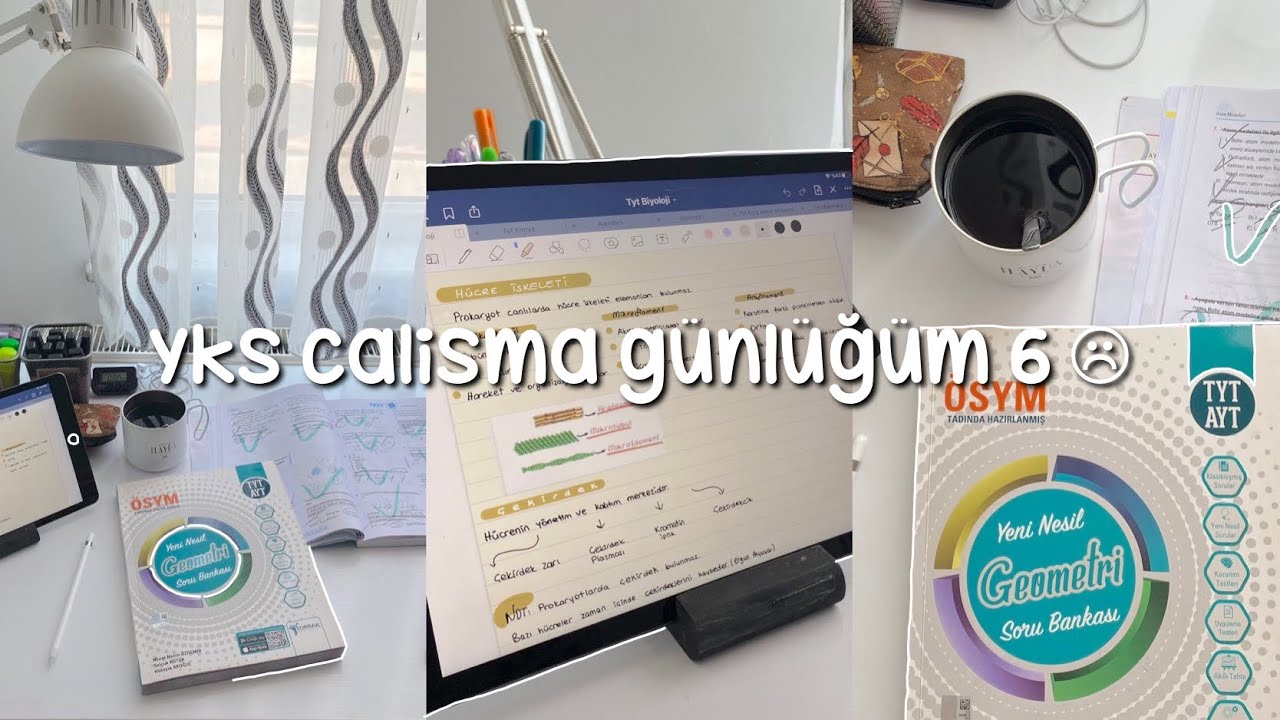 yaz bile bitiyo tyt bitmiyo || YKS ÇALIŞMA GÜNLÜĞÜM 6 #yks2022
