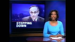 2001 The Wb 11 News At 10 Mayor Rudy Giuliani No Third Term - Aired October 3, 2001