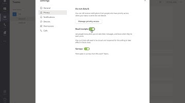 How to DISABLE READ RECEIPTS in MICROSOFT TEAMS?