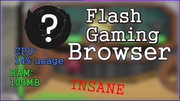 This browser is fast and Have FLASH PLAYER!! | Browser