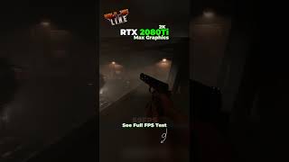 RTX 2080 Ti vs Hold The Line at Max Settings #benchmark #gaming