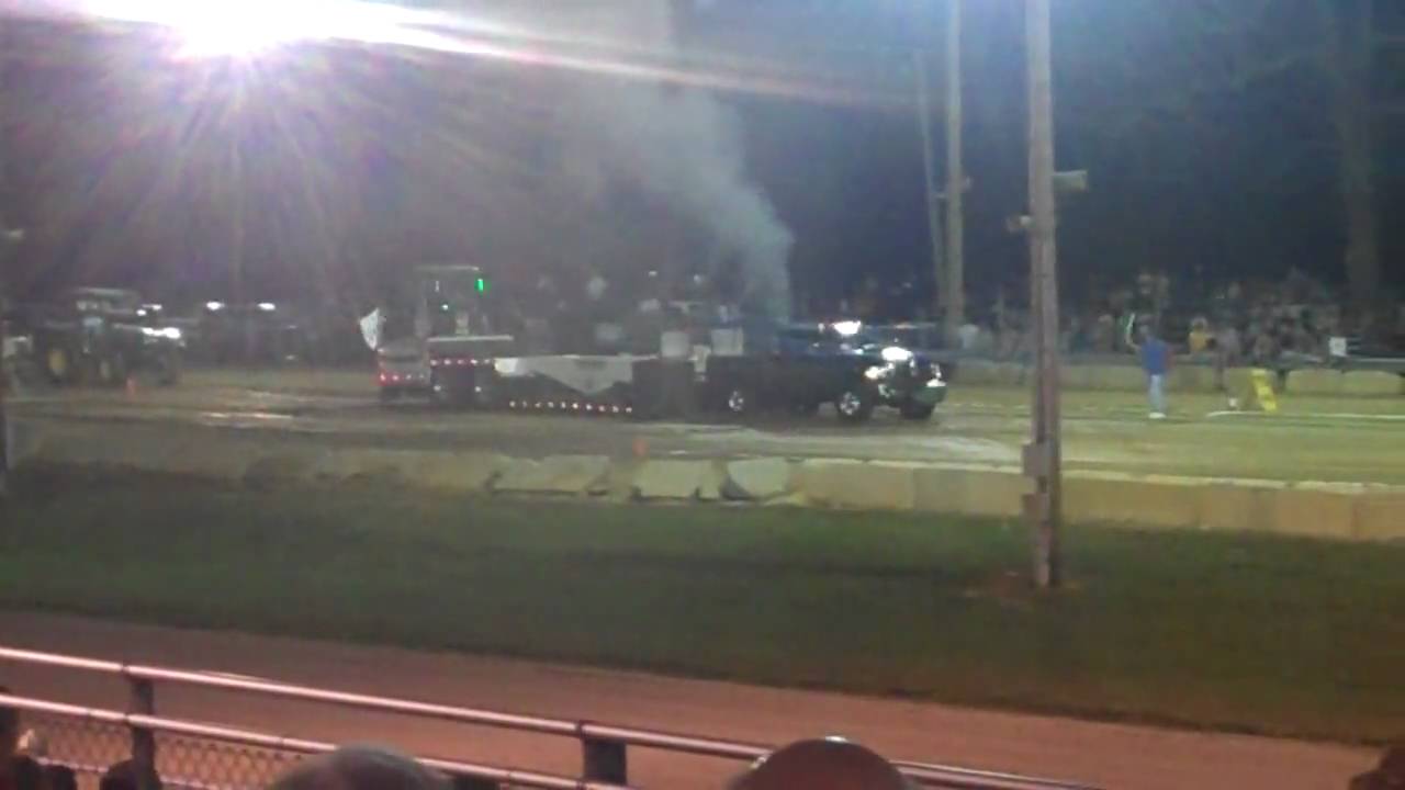 Clinton County Truck Pull - YouTube