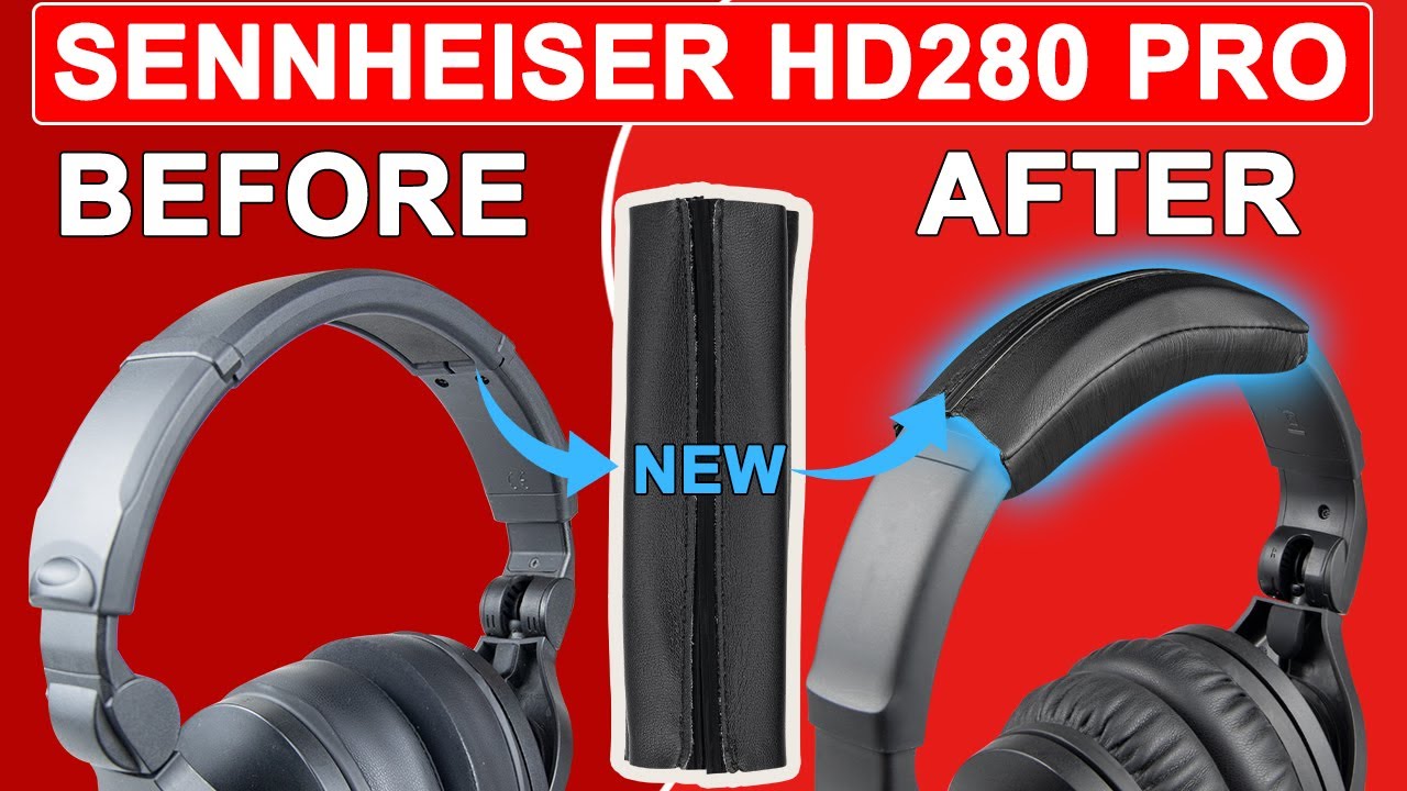 SOULWIT® | How to Replace Sennheiser HD280/HD300/HMD280 Pro/HMD281 Pro Headband | Repair Parts Kit