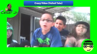 Crazy Video Failed Take | Mini Cesar Jr | [CJ] Studios