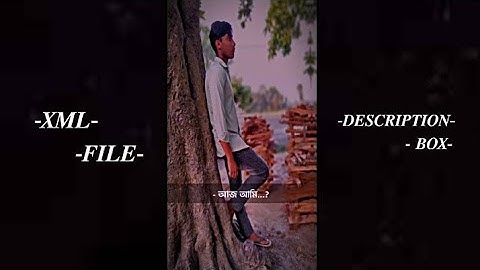 আজ আমি হয়েছি বড় 🥺💔। new xml file । tanding xml file । new perfect xml file । @romjanofficial1981