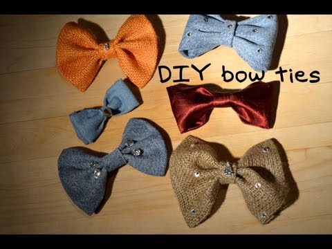 Mr. Kate Bow DITie (DIY Bow Tie)