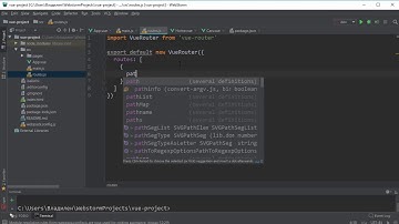 9 - 2 - Роутинг с vue-router - Настройка роутера