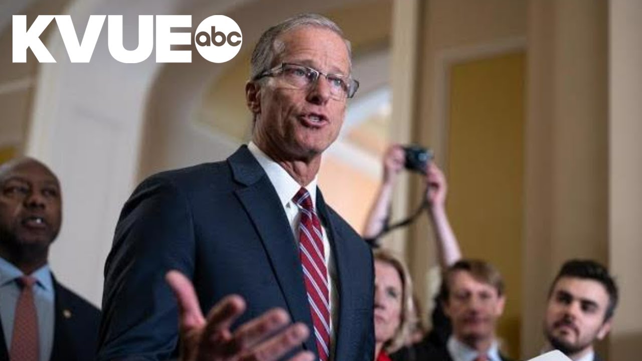 US Sen. John Thune takes over as Senate majority leader - YouTube