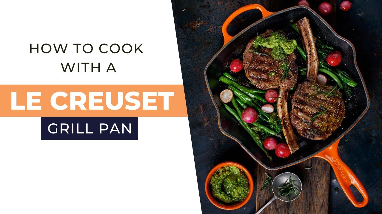 How to pan. Le Creuset Grill Pan.