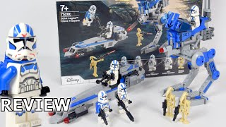 Lego Star Wars 75280 501st Legion Clone Troopers (501st Battle Pack) | 2020 Set Review
