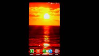 Sunset Ocean Live Wallpaper HD 3