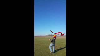 First Flight of customer's Chrysalis 2M Sailplane