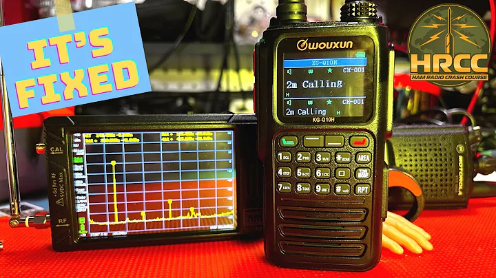 They Fixed it! Wouxun KG-Q10H QUAD-BAND Amateur Radio