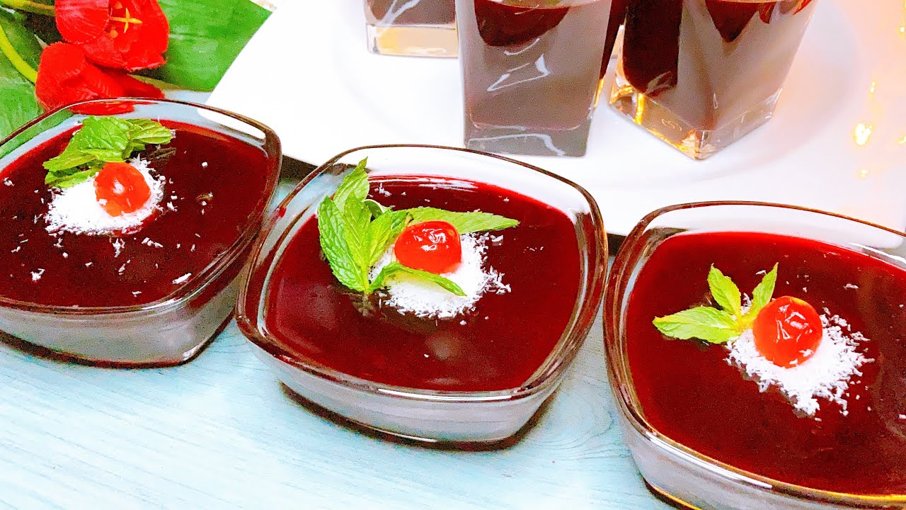 مهلبية الكركدية احلي طعم ممكن تدقوه مزازة وجمال مفيش بعد كده صحية جدا