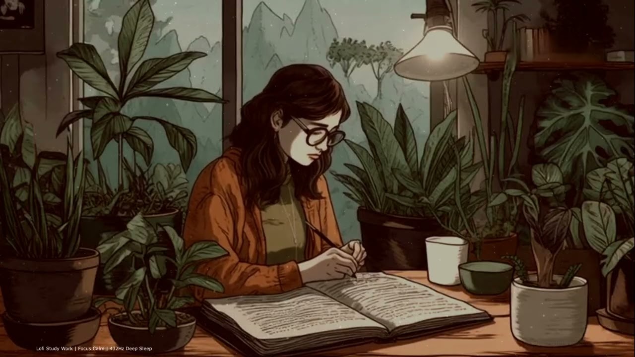 Lofi Study Work | Focus Vibe | Warm Ambient