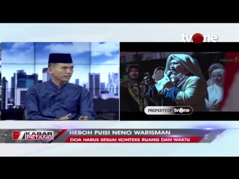 Dialog tv e Heboh Puisi Neno Warisman