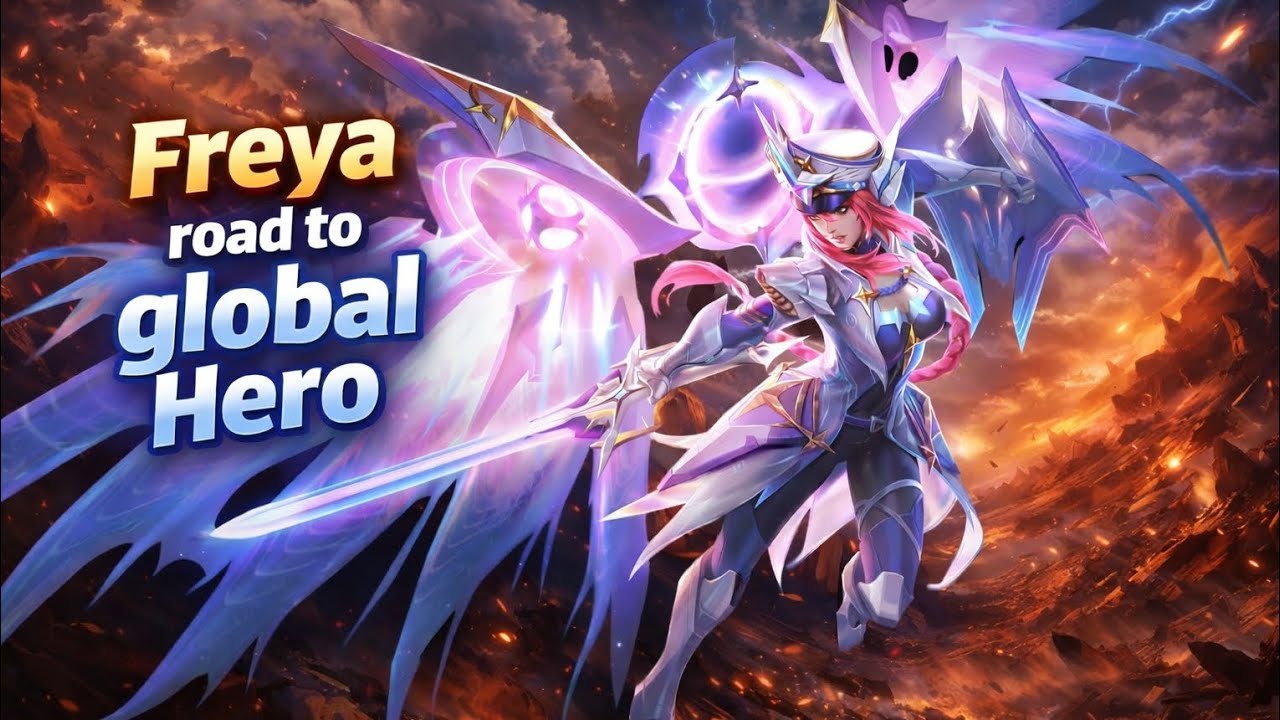 Freya Agresif Mode ON! Road To Global Hero🔥#10 