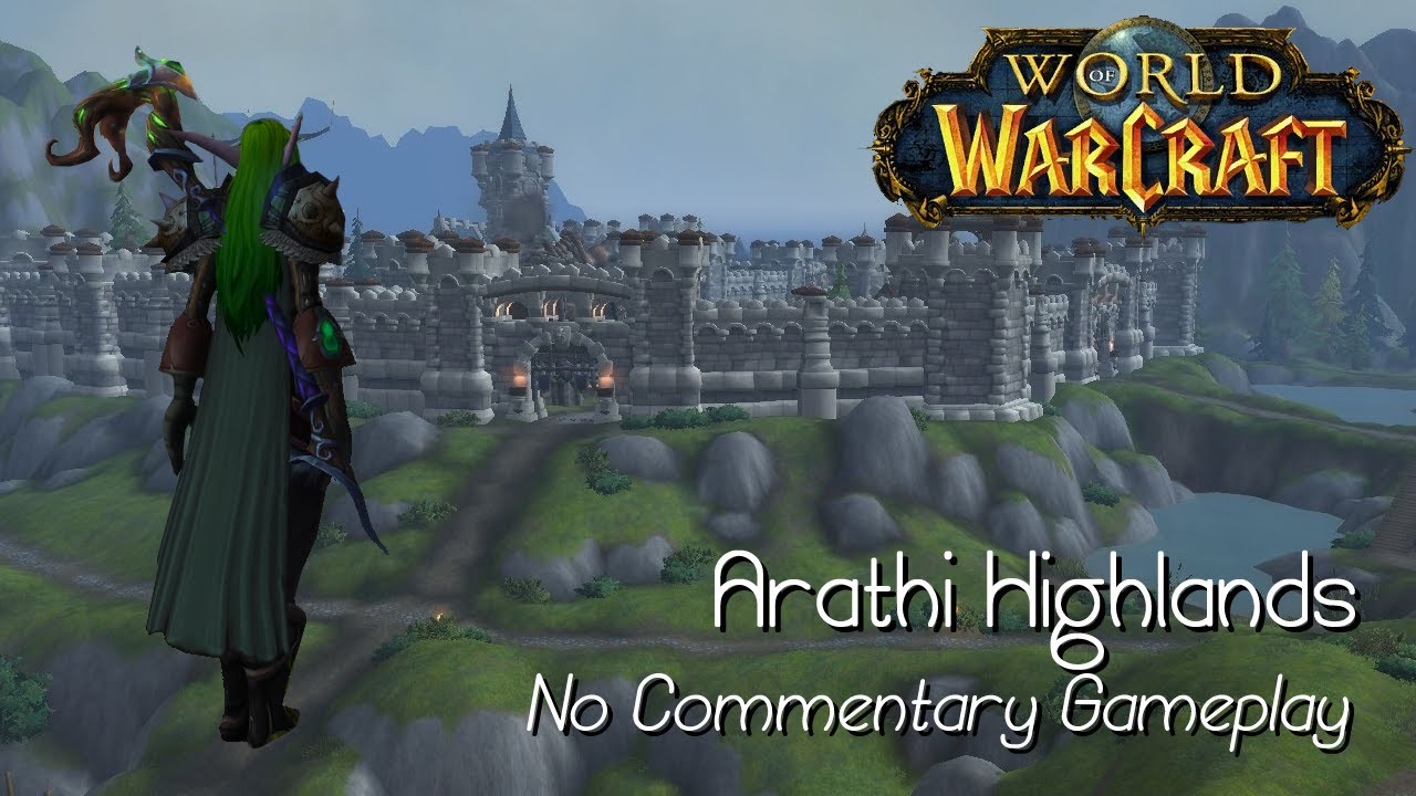 World of Warcraft – No Commentary Gameplay: Arathi Highlands