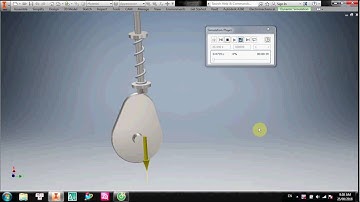 Mô phỏng lò xo Dynamic Simulation in Inventor