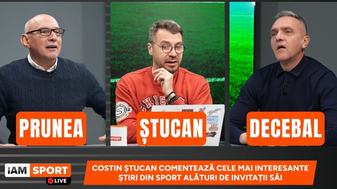 iAMsport LIVE - 27 Februarie | MAREA DILEMĂ: FCSB, PLAY-OFF SAU OUT? Ștucan x Prunea x Decebal
