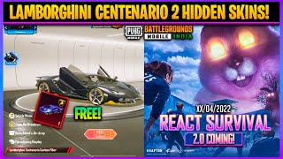 2 Hidden Lamborghini Centenario Skins In Speed Drift Spin | Bgmi/PubgM React Survival 2 Mode Coming! screenshot 1