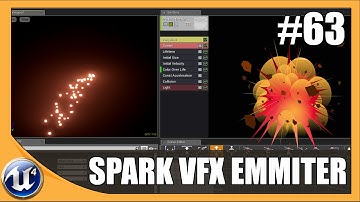 Creating A Spark Emitter - #63 Unreal Engine 4 Beginner Tutorial Series