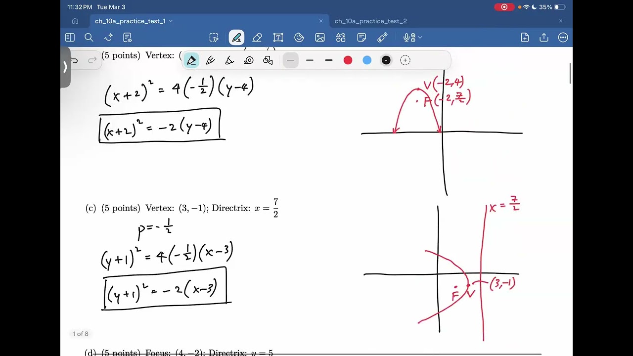 Ch. 10A Practice Test 1