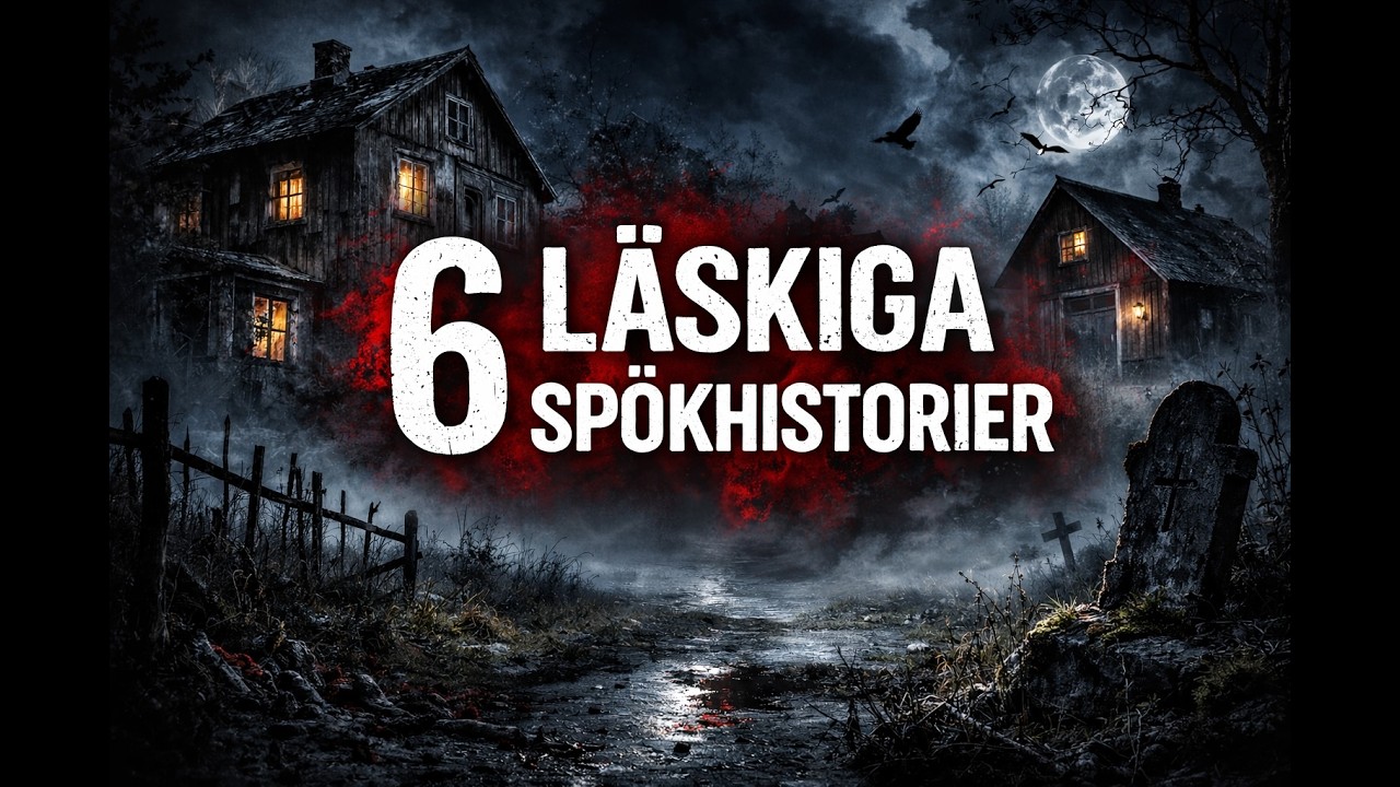 6 Läskiga Spökhistorier från Sverige