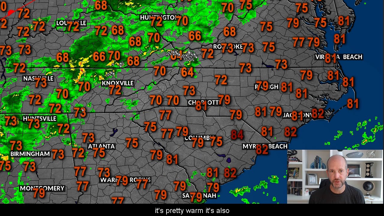 Tuesday WX VLOG: Heavy rain and storms on the way today. - YouTube