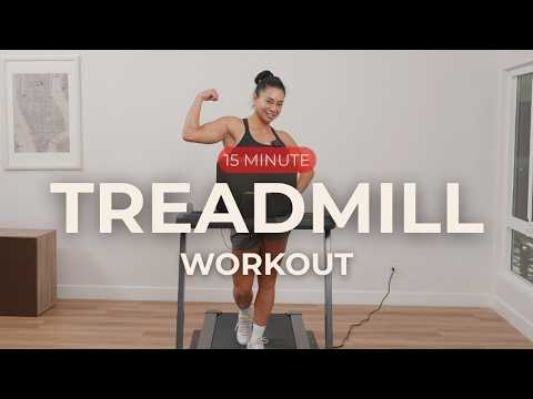 15 Minute Interval Treadmill Workout | Speed & Incline