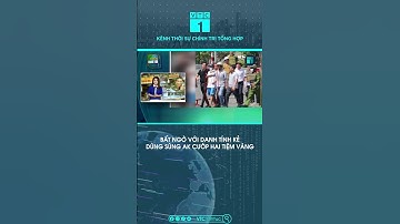 Bất ngờ với danh tính kẻ dùng súng AK cướp hai tiệm vàng | VTC1