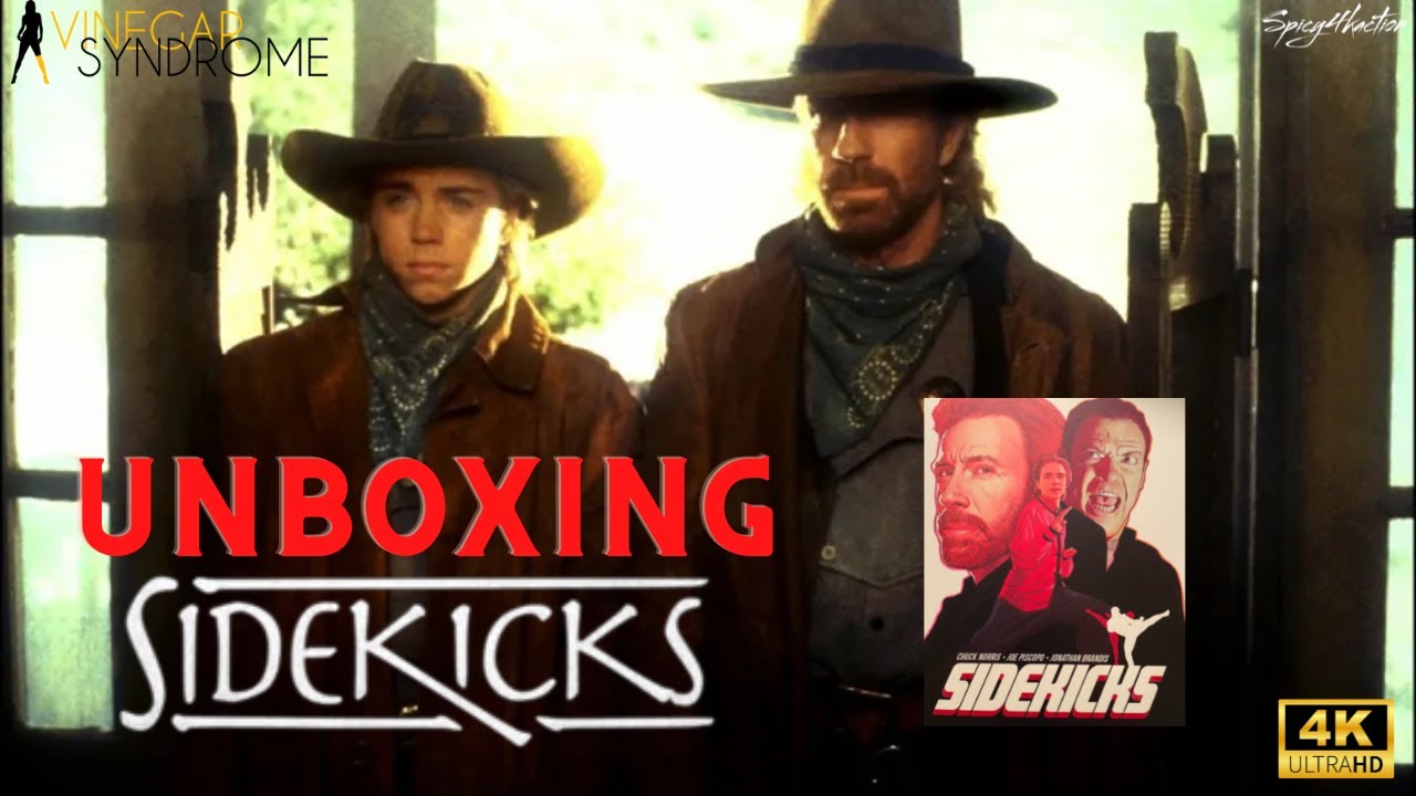 Sidekicks 4k unboxing Vinegar Syndrome YouTube