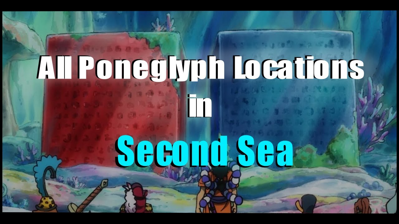 AOPG) All Poneglyph Locations in Second Sea - A 0ne Piece Game